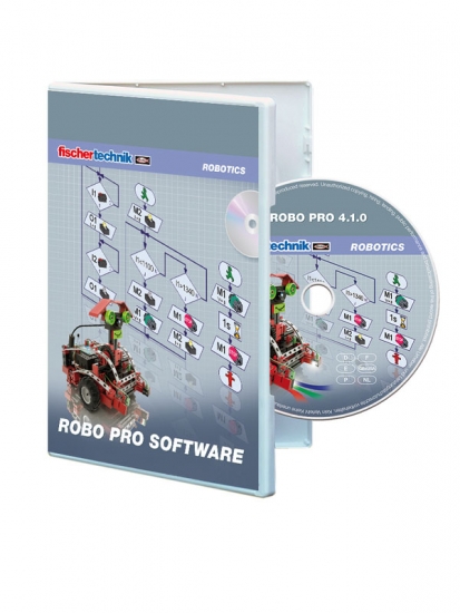 Додатковий набір fisсhertechnik ROBOTICS Програмне забезпечення ROBO PRO WIN 7 8 10