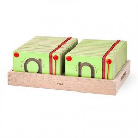 Учебный набор Viga Toys Учимся писать Английские строчные буквы (50338)