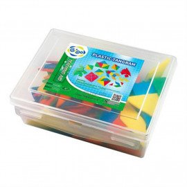 Игра-головоломка Gigo Танграм, 105 эл. (1043RR)