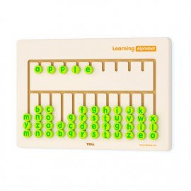 Бизиборд Viga Toys Английский алфавит (50674)
