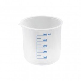 Стакан низький 500 мл зі шкалою ПП