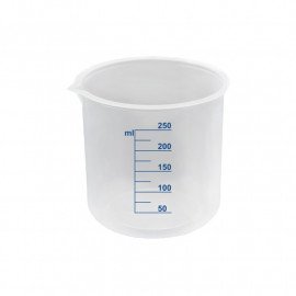 Стакан низький 250 мл зі шкалою ПП