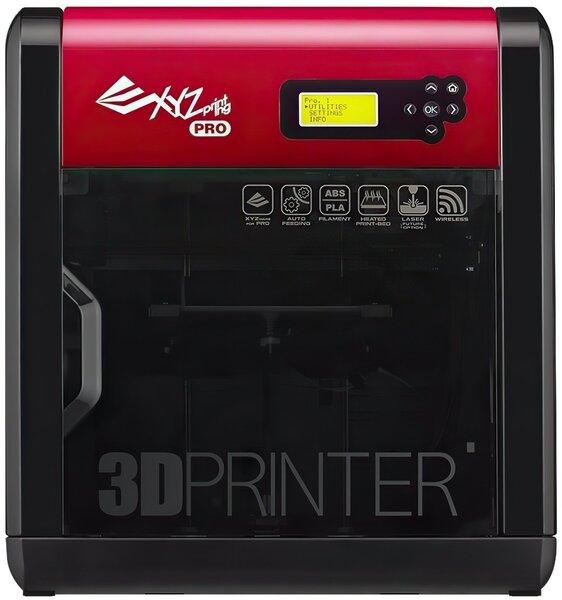 3D принтер XYZprinting da Vinci 1.0 Professional WiFi (3F1AWXEU01K) з витратними матеріалами