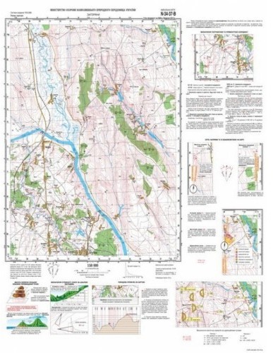Комплект навчальних топографічних карт