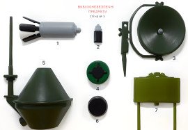 Объемный стенд взрывоопасных предметов ТИП 3