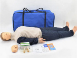 Тренажер для проведения сердечно-легочной реанимации, полноразмерный манекен взрослого, без электроники (тип 1)