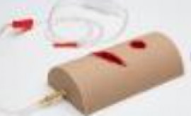 Манекен тренувальний для тампонування ран, 2 типи поранень, з системою подачі крові