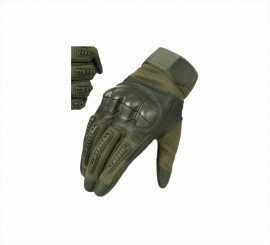 Рукавиці стрілецькі повнопалі, нейлон, з посиленими накладками, з підтримкою сенсорного екрану тип 4