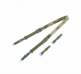 Збройовий ремінь двоточковий з регульованою стропою