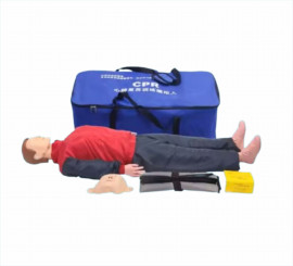 Манекен для відпрацювання навичок надання розширеної невідкладної допомоги при травмах, без електроніки (тип 1) / Тренажер для проведення серцево-легеневої реанімації, повнорозмірнй манекен дорослого, без електроніки