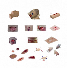 Набір імітаторів вогнепальних, термічних і травматичних ушкоджень Тип 4