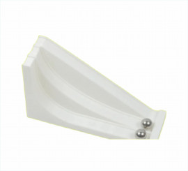 Прилад для вивчення траєкторії кинутого тіла